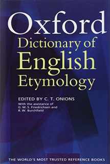 9780198611127-0198611129-The Oxford Dictionary of English Etymology