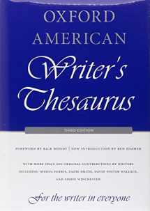 9780199829927-0199829926-Oxford American Writer's Thesaurus