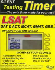 9780975350300-0975350307-The Silent Testing Timer for LSAT, SAT & ACT, MCAT, GMAT, GRE