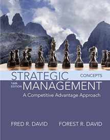 9780134467238-013446723X-Strategic Management: A Competitive Advantage Approach, Concepts Plus MyLab Management with Pearson eText -- Access Card Package (16th Edition)
