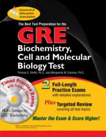 9780738604220-0738604224-GRE Biochemistry, Cell and Molecular Biology w/CD-ROM - The Best Test Prep (GRE Test Preparation)