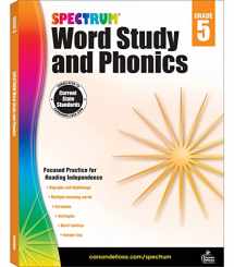 9781483811864-1483811867-Spectrum Grade 5 Word Study and Phonics Workbooks, Ages 10 to 11, 5th Grade Word Study and Phonics, Word Families, Analogies, Acronyms, Diagraphs, and Vocabulary Builder - 176 Pages (Volume 91)