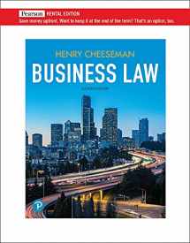 9780136828075-0136828078-Business Law [RENTAL EDITION]