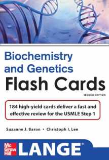 9780071765800-0071765808-Lange Biochemistry and Genetics Flash Cards 2/E (LANGE FlashCards)