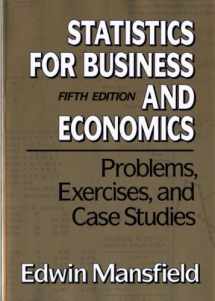 9780393964882-0393964884-Problems, Exercises, and Case Studies: for Statistics for Business and Economics, Fifth Edition