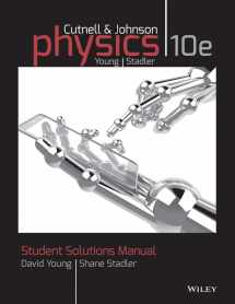 9781118836903-1118836901-Student Solutions Manual to accompany Physics, 10e