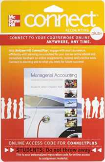 9780077632465-007763246X-Connect 1-Semester Access Card for Managerial Accounting: Creating Value in a Dynamic Business Environment