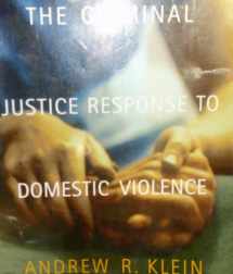 9780534196400-0534196403-The Criminal Justice Response to Domestic Violence