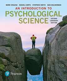 9780134302201-0134302206-An Introduction to Psychological Science, Second Canadian Edition (2nd Edition)