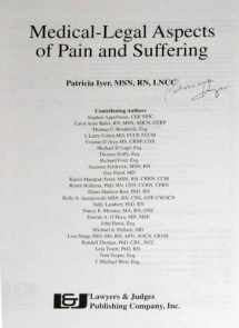 9781930056398-1930056397-Medical-Legal Aspects of Pain and Suffering