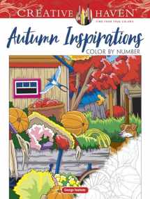 9780486844749-0486844749-Creative Haven Autumn Inspirations Color by Number (Adult Coloring Books: Seasons)