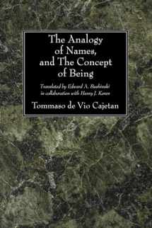 9781606084632-1606084631-The Analogy of Names, and the Concept of Being