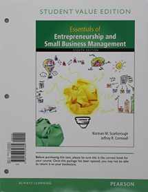 9780134471839-0134471830-Essentials of Entrepreneurship and Small Business Management, Student Value Edition Plus Mylab Entrepreneurship with Pearson Etext -- Access Card Package