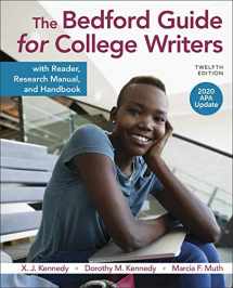 9781319361532-1319361536-The Bedford Guide for College Writers with Reader, Research Manual, and Handbook, 2020 APA Update