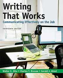 9781319104467-1319104460-Writing That Works: Communicating Effectively on the Job