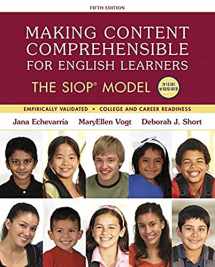 9780134045238-0134045238-Making Content Comprehensible for English Learners: The SIOP Model (SIOP Series)