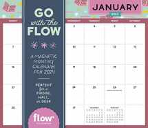 9781523519606-1523519606-Go with the Flow: A Magnetic Monthly Calendar 2024: A Magnetic Monthly Calendar for 2024