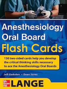 9780071714037-0071714030-Anesthesiology Oral Board Flash Cards