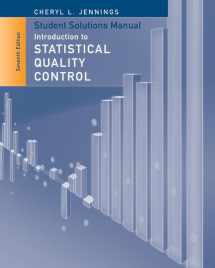9781118573594-1118573595-Student Solutions Manual to accompany Introduction to Statistical Quality Control, 7e