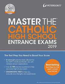 9780768942378-0768942373-Master the Catholic High School Entrance Exams 2019 (Peterson's Master the Catholic High School Entrance Exams)