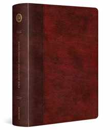 9781433568732-143356873X-ESV Single Column Journaling Bible, Large Print (TruTone, Burgundy/Red, Timeless Design)