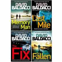 9789123978786-9123978783-David Baldacci Amos Decker Series 4 Books Collection Set (Memory Man, The Last Mile, The Fix, The Fallen)