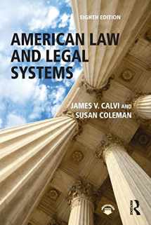 9781138654396-1138654396-American Law and Legal Systems