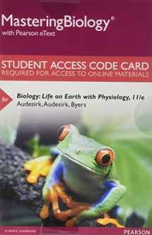 9780134256238-0134256239-Mastering Biology with Pearson eText -- Standalone Access Card -- for Biology: Life on Earth with Physiology (11th Edition)