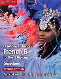 9781108440547-1108440541-Le monde en français Coursebook: French B for the IB Diploma (French Edition)