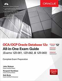 9780071828086-0071828087-OCA/OCP Oracle Database 12c All-in-One Exam Guide (Exams 1Z0-061, 1Z0-062, & 1Z0-063)