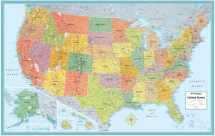 9780528959998-0528959999-Rand Mcnally Us Wall Map (M Series U.S.A. Wall Maps) 50"x32"