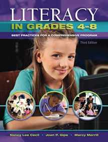 9781934432839-1934432830-Literacy in Grades 4-8: Best Practices for a Comprehensive Program