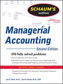 9780071762526-0071762523-Schaum's Outline of Managerial Accounting, 2nd Edition (Schaum's Outlines)