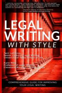 9780692578155-0692578153-Legal Writing with Style