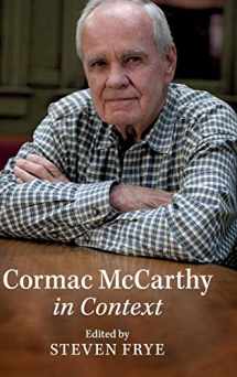 9781108488839-1108488838-Cormac McCarthy in Context (Literature in Context)
