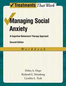 9780195336696-0195336690-Managing Social Anxiety, Workbook, 2nd Edition: A Cognitive-Behavioral Therapy Approach (Treatments That Work)