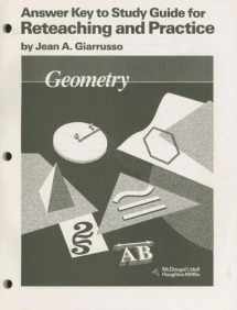 9780395470756-0395470757-Geometry: Answer Key to Study Guide for Reteaching and Practice