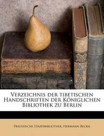 9781179615592-117961559X-Verzeichnis der tibetischen Handschriften der Königlichen Bibliothek zu Berlin (German Edition)