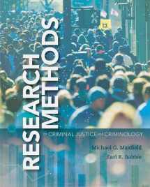 9781337551502-1337551503-Bundle: Research Methods for Criminal Justice and Criminology, 8th + MindTap Criminal Justice, 1 term (6 months) Printed Access Card