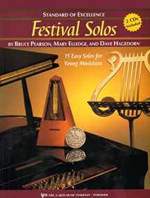 9780849756795-0849756790-W28PR - Standard of Excellence - Festival Solos Book/2CDs - Snare Drum and Mallets (Book & Cd Package)