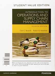 9780134104072-0134104072-Introduction to Operations and Supply Chain Management, Student Value Edition Plus Mylab Operations Management with Pearson Etext -- Access Card Package