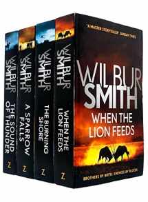 9789123762361-9123762365-The Courtney Series, 4 Books Collection Set -1 To 4 (When The Lion Feeds, The Sound Of Thunder, A Sparrow Falls, The Burning Shore)