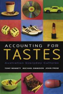 9780521635042-0521635047-Accounting for Tastes: Australian Everyday Cultures