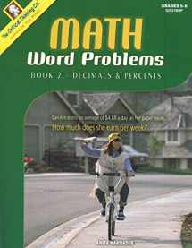 9780894558214-0894558218-Math Word Problems: Decimals & Percentages (Level B)