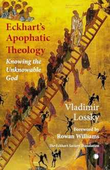 9780227179772-0227179773-Eckhart's Apophatictheology: Knowing the Unknowable God