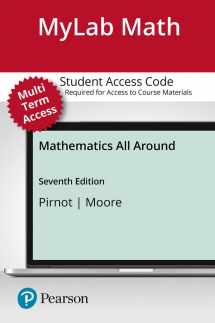 9780136966081-013696608X-Mathematics All Around -- MyLab Math with Pearson eText Access Code