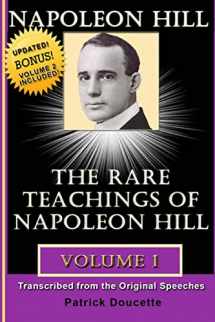 9781484883136-1484883136-NAPOLEON HILL: The Rare Teachings of Napoleon Hill - Volume 1