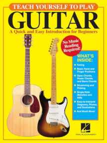 9780634065408-0634065408-Teach Yourself to Play Guitar: A Quick and Easy Introduction for Beginners
