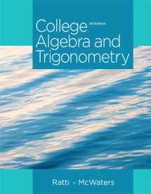 9780321867414-0321867416-College Algebra and Trigonometry Plus NEW MyLab Math with Pearson eText -- Access Card Package
