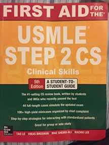 9780071804264-0071804269-First Aid for the USMLE Step 2 CS